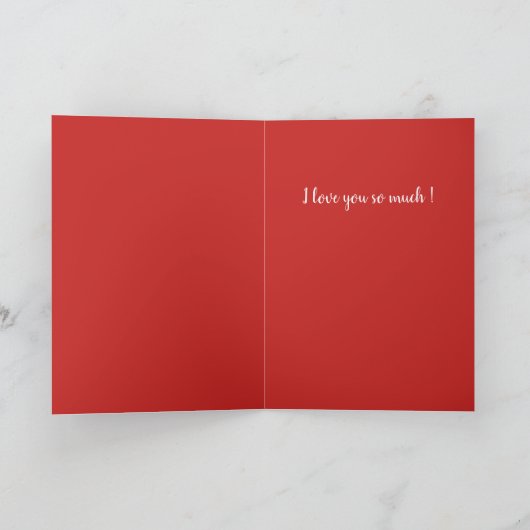 Cute waterverf Rainbow Heart Feestdagen Kaart (Binnen)