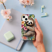 Cute Waterverf Sleuf iPhone Hoesje