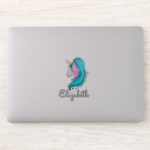 Cute Waterverf Unicorn Sticker