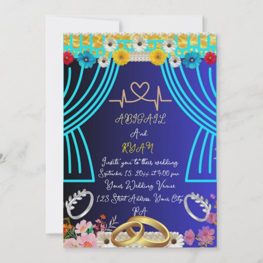 Cute Wdding Invitation (Devant)