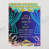 Cute Wdding Invitation (Devant / Derrière)