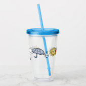Cute Weather Acryl Drinkbeker (Links)