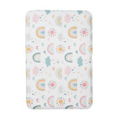 Cute Weather Pattern Badmat (Voorkant Verticaal)