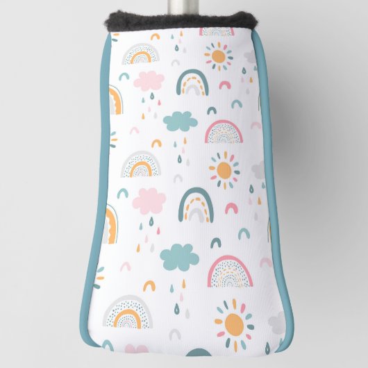 Cute Weather Pattern Golfheadcover (Draai 90)