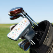 Cute Weather Pattern Golfheadcover (Insitu)