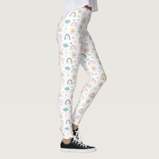 Cute Weather Pattern Leggings (Rechts)