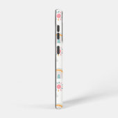 Cute Weather Pattern Samsung Galaxy Hoesje (Rechterkant)