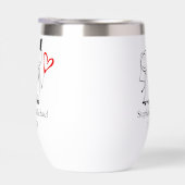 Cute Wedding Couple Bride Groom Custom (Rechts)