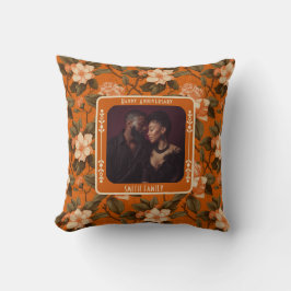 Cute Wedding Golden Anniversary Throw Pillow Kussen
