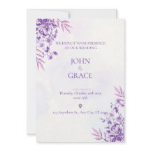 CUTE wedding invitation card