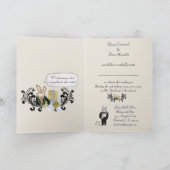 Cute Wedding Kaart (Binnen)