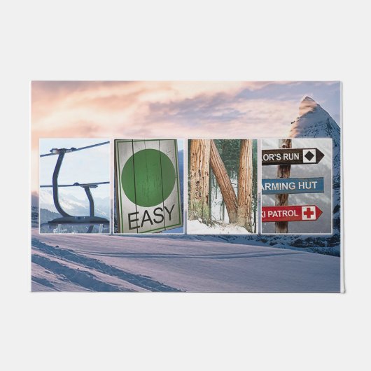 Cute Welcome Mat, Front Porch Mat (Voorkant)
