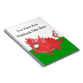  Cute Welsh Red Dragon Notitieboek (Rechterzijde)