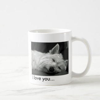 Cute Westie (West Highland Terrier) Dog Mok