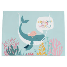 Cute Whale Baby shower