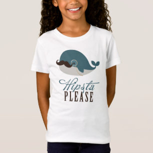 Cute Whale  Hipsta alsjeblieft T-shirt