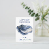 Cute Whale & Orca Garçons Jouer Carte d'appel mama (Debout devant)