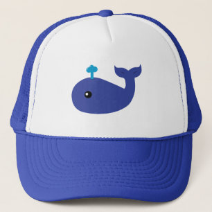 Cute Whale Trucker Pet
