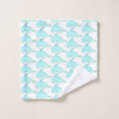Cute Whales (Gant de toilette)