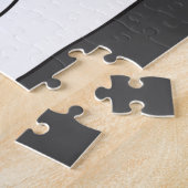 Cute Whimsical Beer Illustration Custom Name Legpuzzel (Zijkant)