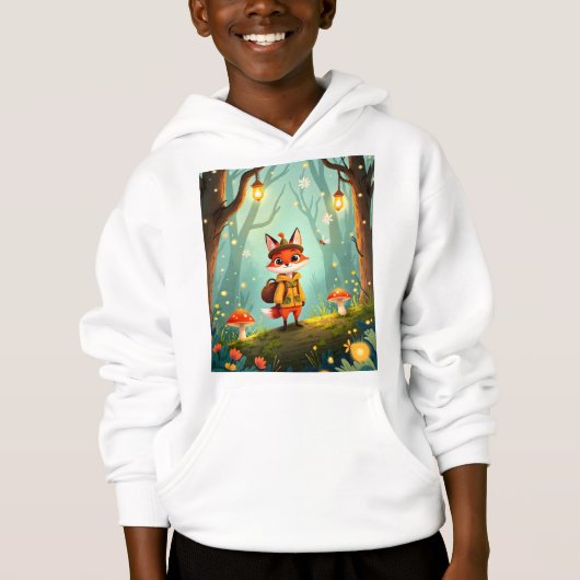 Cute Whimsical Cartoon Fox (Devant)