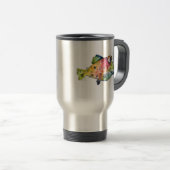 Cute Whimsical Colorful Fish Reisbeker (Voorkant rechts)