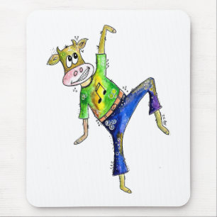 Cute Whimsical Dancing Koe Muismat