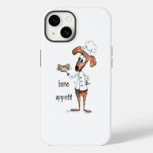 Cute Whimsical Dog Chef