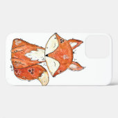 Cute Whimsical Fox Case-Mate iPhone Case (Achterkant (horizontaal))