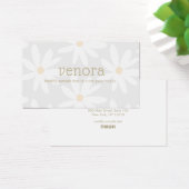 Cute Whimsical Grey Daisy Floral (Bureau)