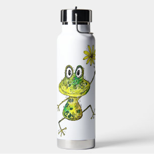 Cute Whimsical Happy Frog Waterfles
