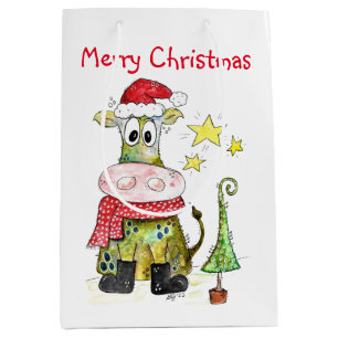 Cute Whimsical-Koe Medium Cadeauzakje