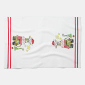 Cute Whimsical-Koe Theedoek (Horizontaal)