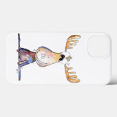Cute Whimsical Moose Case-Mate iPhone Case (Achterkant (horizontaal))
