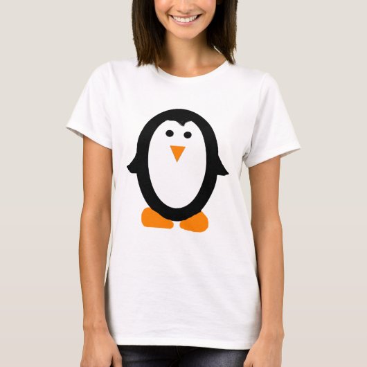 Cute Whimsical Penguin Tanktop (Voorkant)