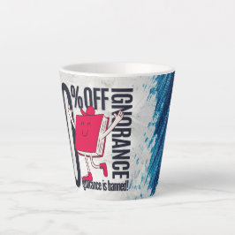 Cute Whimsical Reading Book Character  Latte Mok