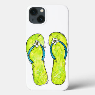 Cute Whimsical-Teenslippers iPhone 13 Hoesje