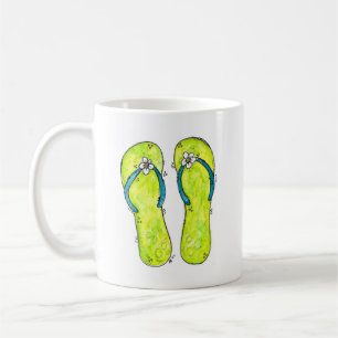 Cute Whimsical-Teenslippers Koffiemok