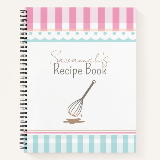 Cute Whimsical Whisk Bakery Livre de recettes (Devant)