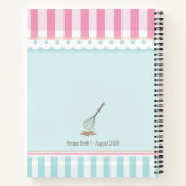 Cute Whimsical Whisk Bakery Livre de recettes (Dos)