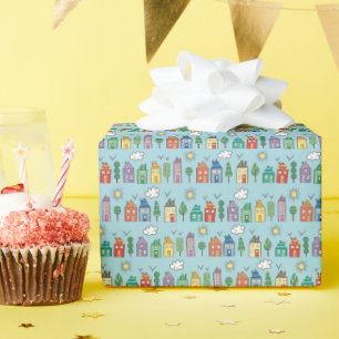 Cute Whimsy Winkle Inpakpapierrol Cadeaupapier