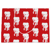 Cute White Elephant Gift Exchange-kerstspel Groot Cadeauzakje (Voorkant)