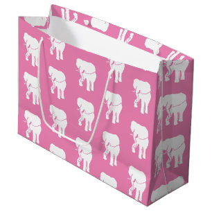 Cute White Elephant Gift Exchange-kerstspel L Groot Cadeauzakje
