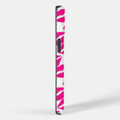 Cute white roze kissenpatroon stropdas Case-Mate iPhone case (Achterkant / Rechts)