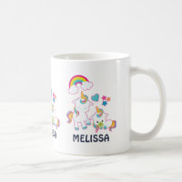 Cute White Unicorns Magical Mama & Baby