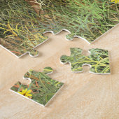 Cute Whitetail Deer Twin Fawns Legpuzzel (Zijkant)