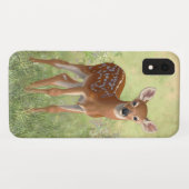 Cute Whitetail Fawn Case-Mate iPhone Case (Achterkant (horizontaal))