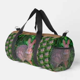 Cute Wild Brown Rabbit Personalized Animal Plunjezak