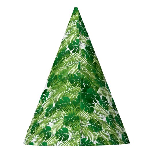 Cute Wild One Oerwoud Safari Animals First Birthda Feesthoedjes (Achterkant)