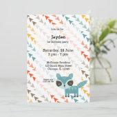 Cute Wilderness Animal Kaart (Staand voorkant)